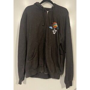 Coldplay Head Full Of Dreams Hoodie Full Zip Gray Sz L Cut Tag VG Condition